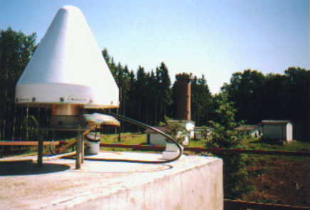 Ashtech antenna on GOPE station